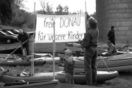 Demo gegen weiteren Donauausbau