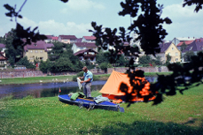 1967 Donautour - Zelten in Passau